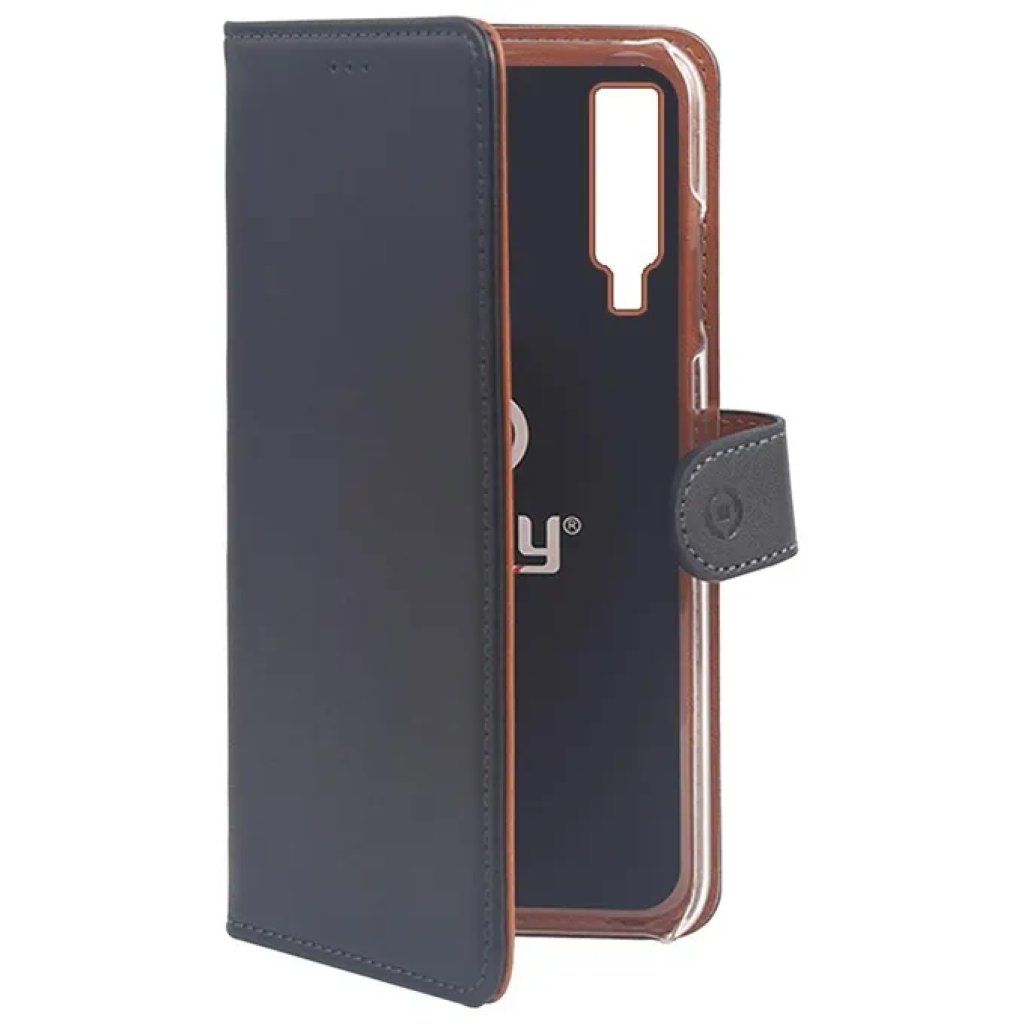 Celly Wally Case nera a portafoglio per Samsung Galaxy A7