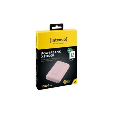 Intenso XS10000 Power Bank 10.000 mAh Rosa con USB-A e USB-C