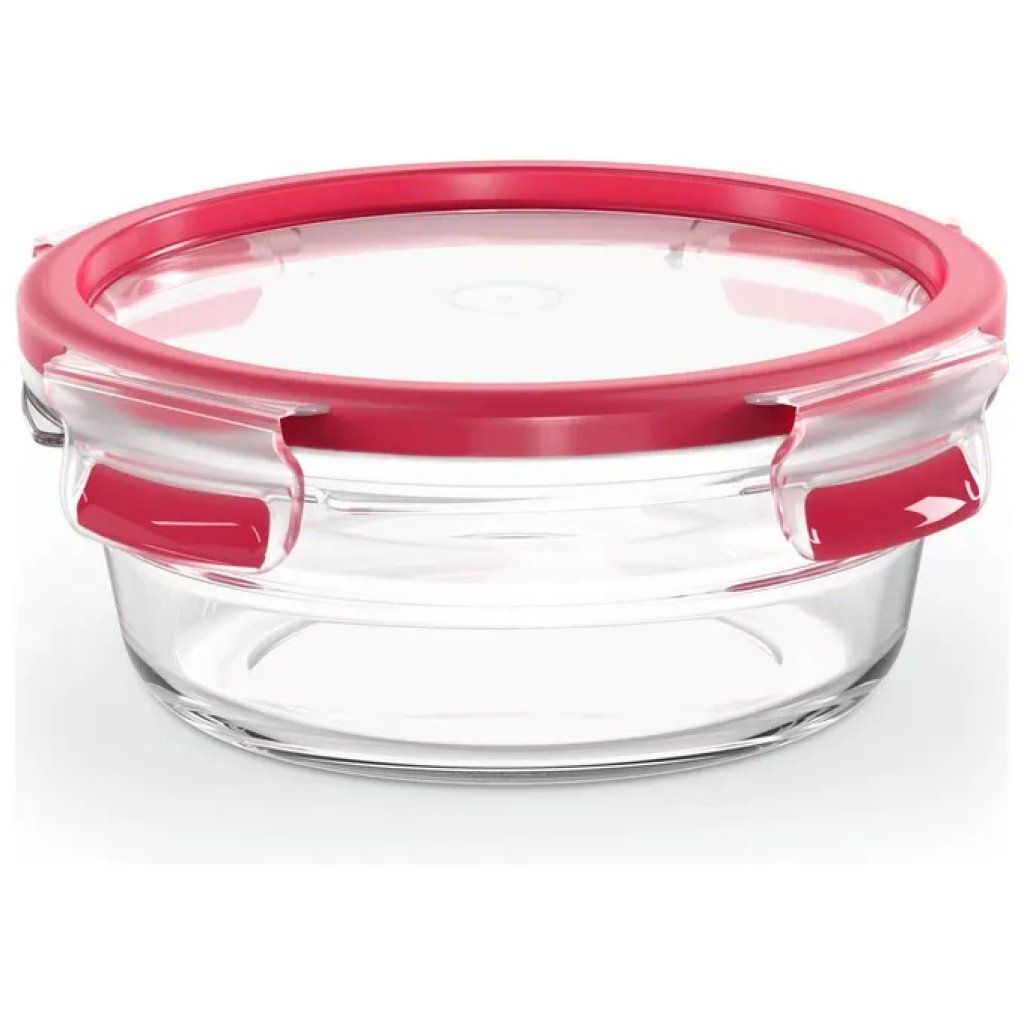 EMSA Clip & Close N1040300 Contenitore rotondo in vetro 600 ml