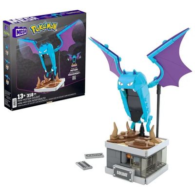 MATTEL MEGA Pokémon Mini Motion Golbat – Set da 318 pezzi MATTEL MEGA Pokémon Mini Motion Golbat – Set da 318 pezzi
