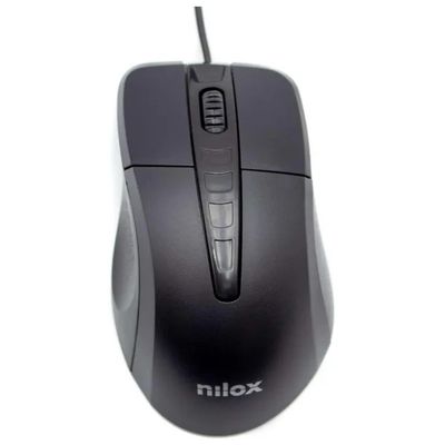 Nilox MOUSB1001 Mouse Ottico USB 1000 DPI Nero Nilox MOUSB1001 Mouse Ottico USB 1000 DPI Nero
