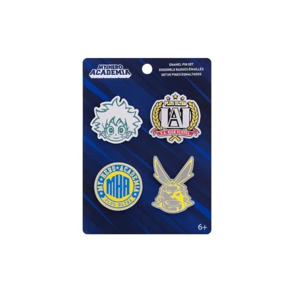 Funko Pop! Pin Mini My Hero Academia – Set da 4 Funko Pop! Pin Mini My Hero Academia – Set da 4