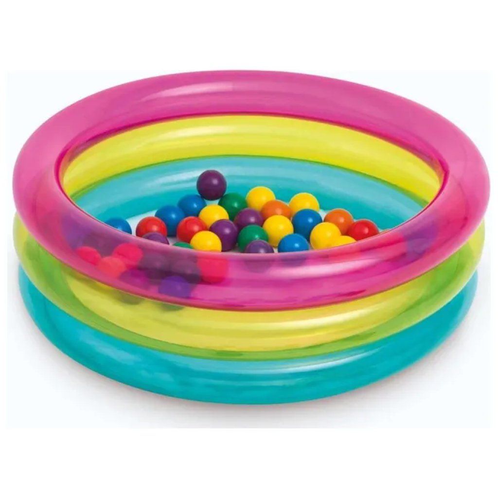 INTEX Piscina Gonfiabile per Bambini con 50 Palline, 86 cm INTEX Piscina Gonfiabile per Bambini con 50 Palline, 86 cm