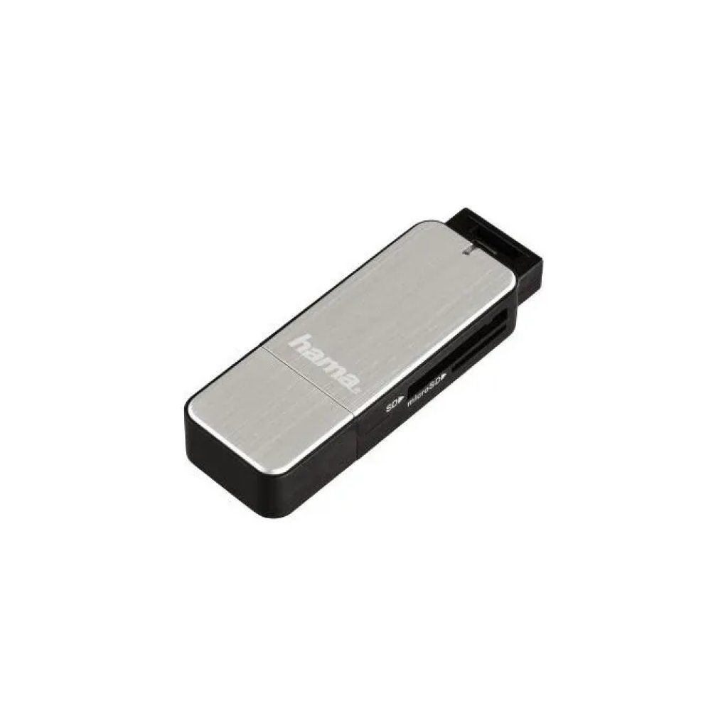 Hama Lettore di schede USB 3.0 SD e MicroSD in alluminio