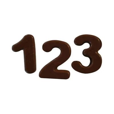 Silikomart Choco 123 – Stampo in silicone per numeri di cioccolato Silikomart Choco 123 – Stampo in silicone per numeri di cioccolato