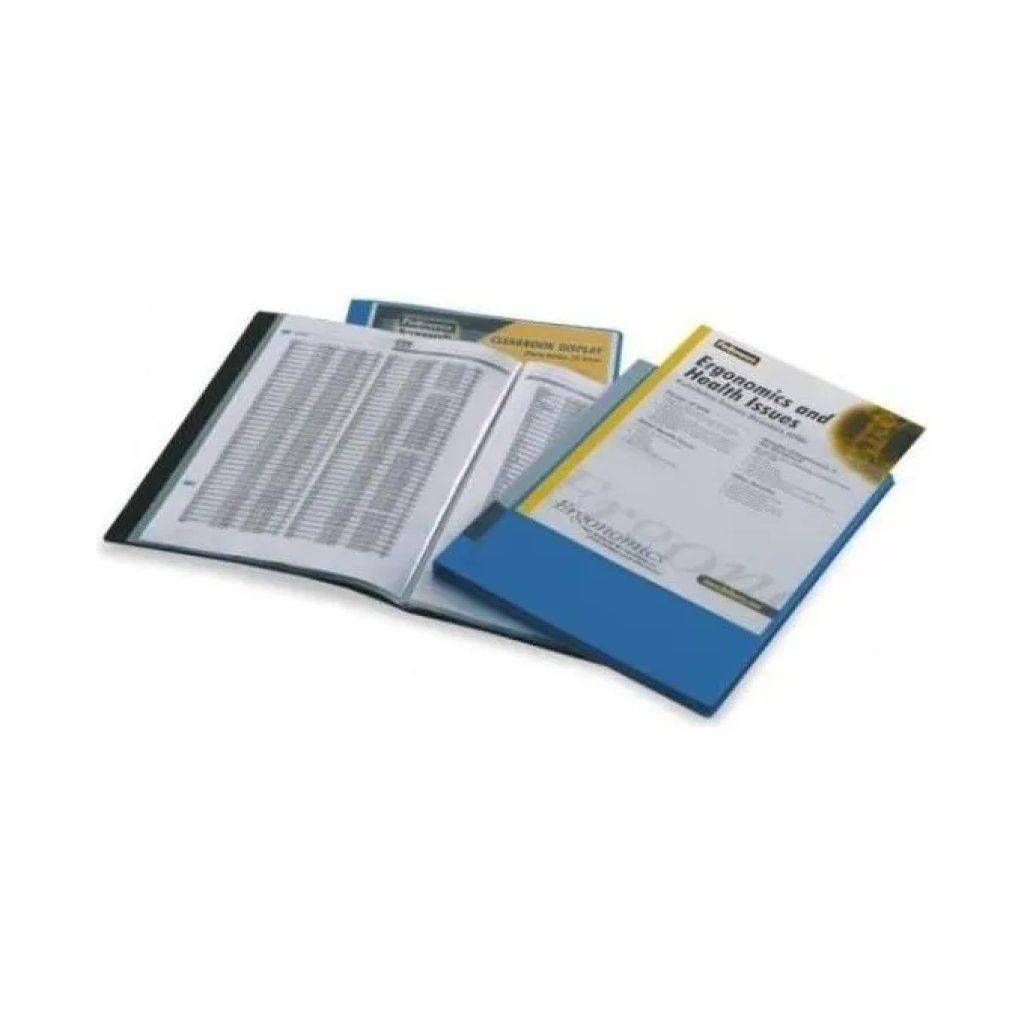 Fellowes Portalistino Display Nero, 10 Buste