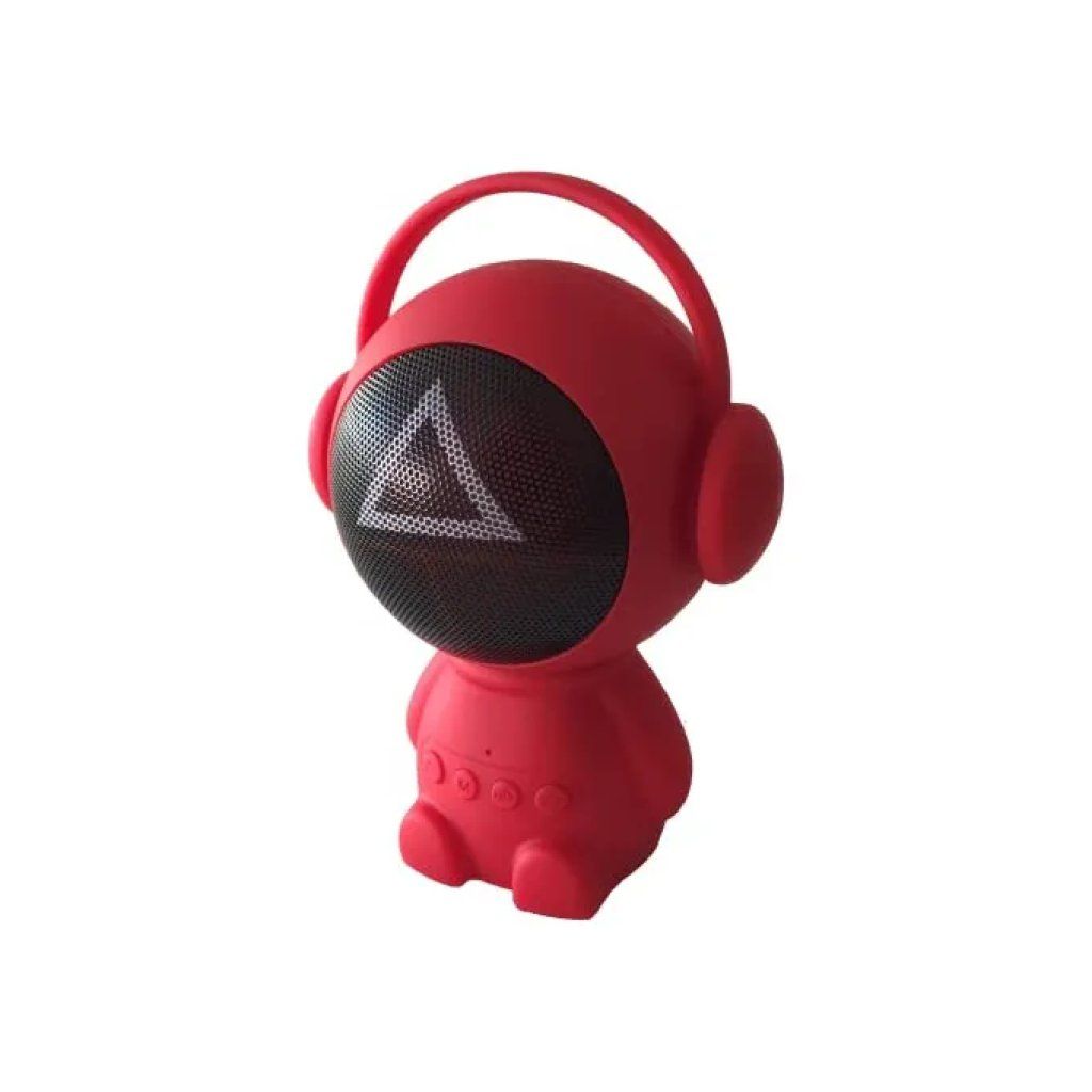 Progetto Visual Display Speaker Bluetooth 5.0 Rosso
