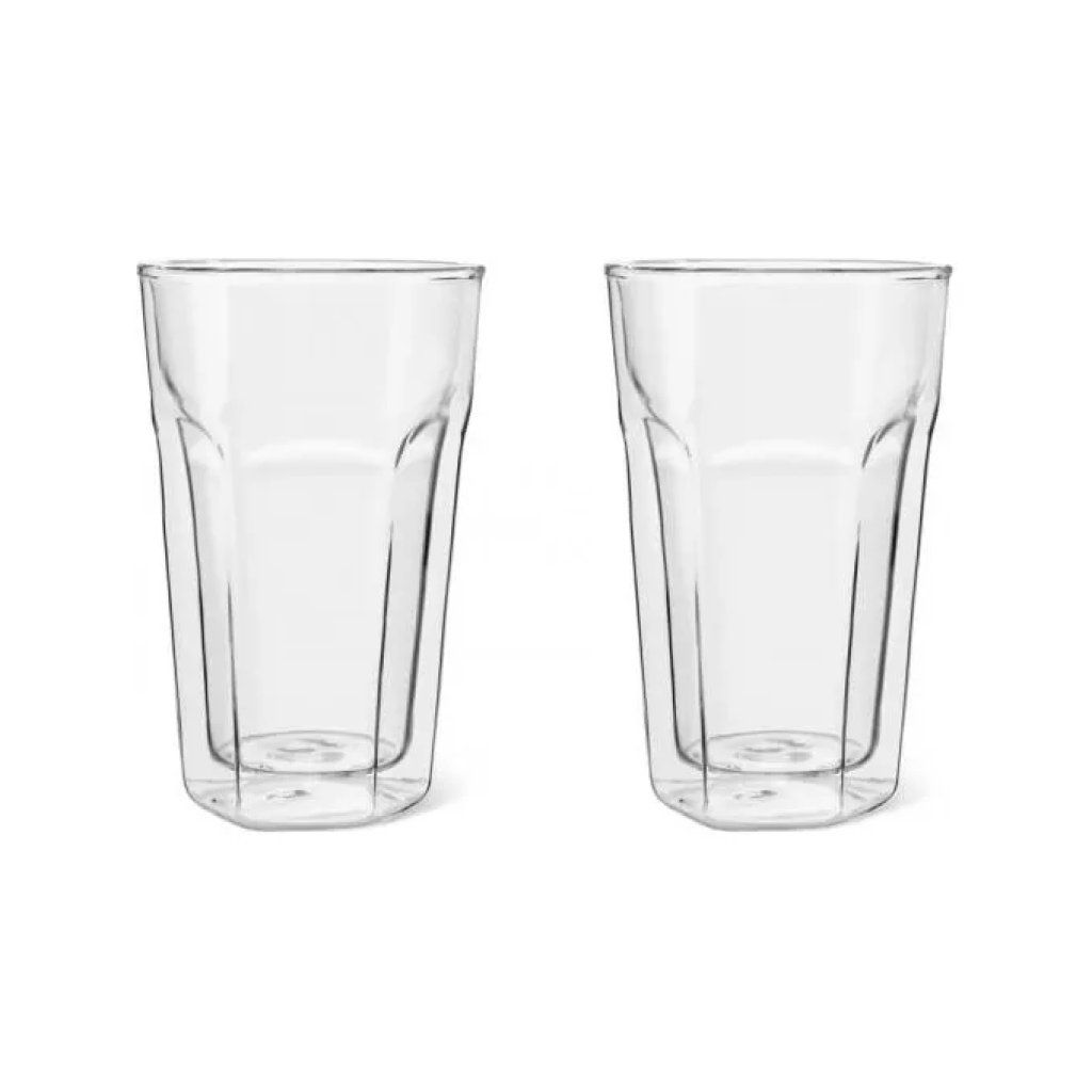 Leopold Vienna Set di 2 Bicchieri per Latte Macchiato, 280 ml