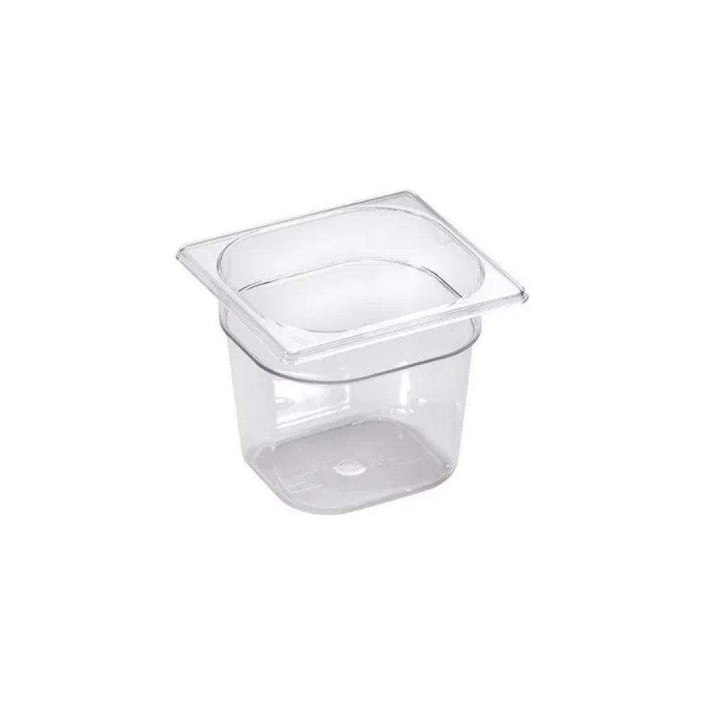 Agnelli Bacinella 1/6 da 1 L in Policarbonato, H 6,5 cm