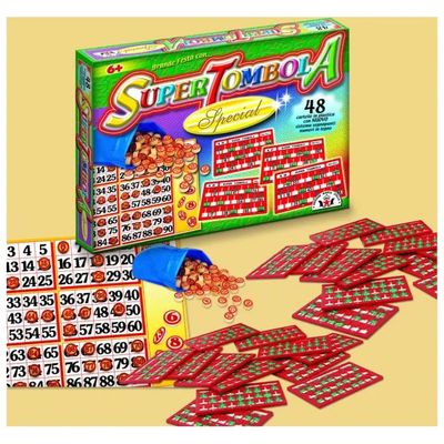 SALA Super Tombola Special con 48 Cartelle SALA Super Tombola Special con 48 Cartelle