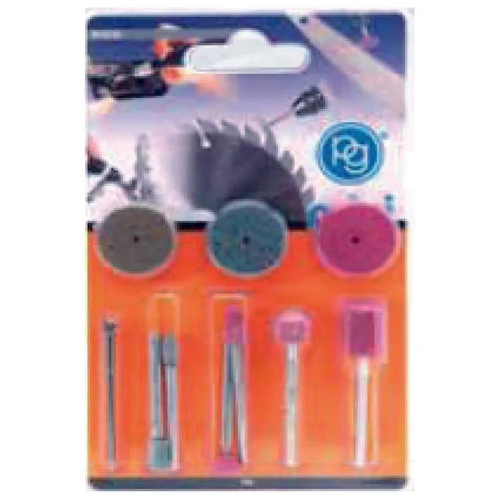 PG Kit da 10 accessori per smerigliatura