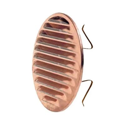 LAVENTILAZIONE Griglia tonda di ventilazione ramata 17,5 cm con rete e molle LAVENTILAZIONE Griglia tonda di ventilazione ramata 17,5 cm con rete e molle