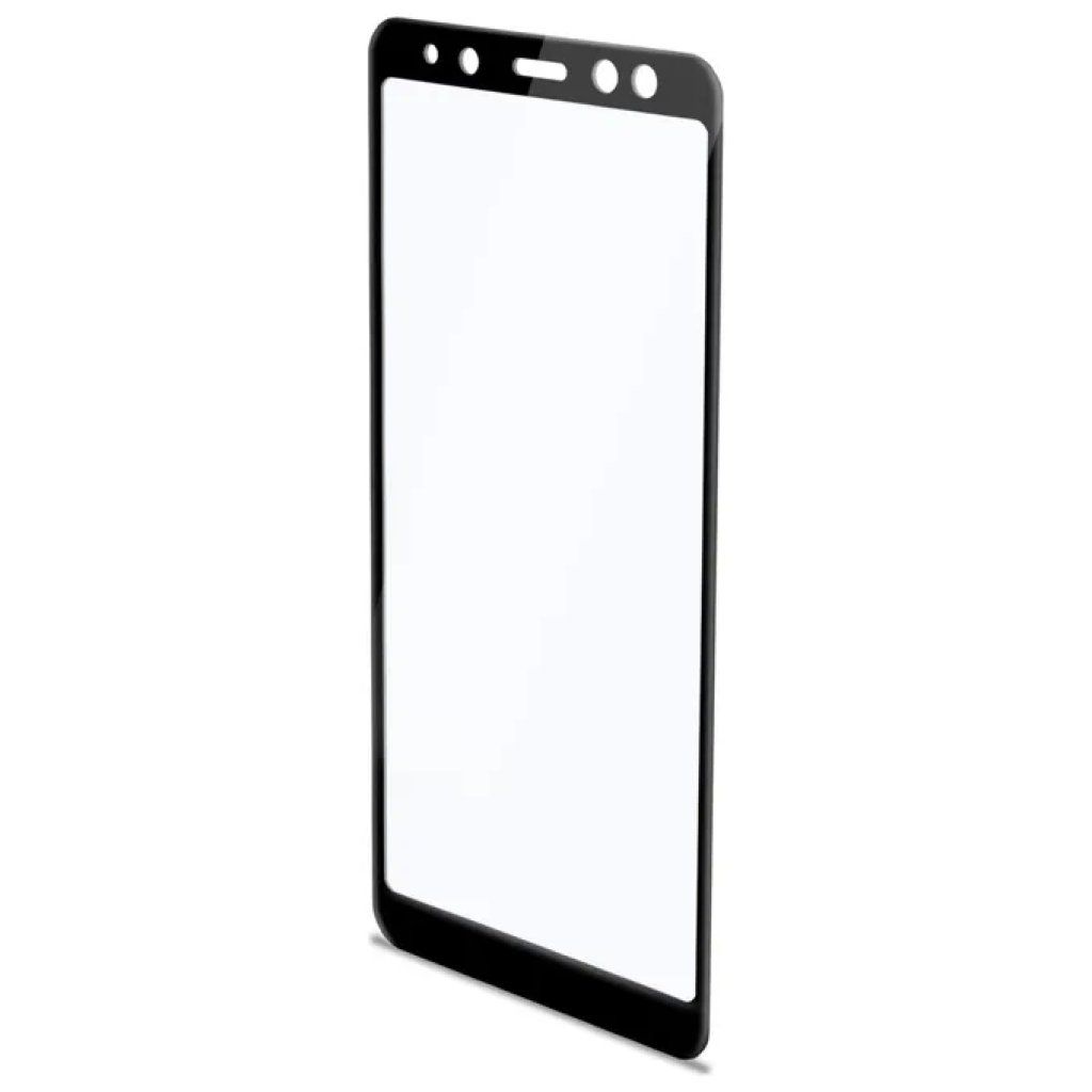 Celly 3D Glass: vetro protettivo nero per Samsung Galaxy A8+ Celly 3D Glass: vetro protettivo nero per Samsung Galaxy A8+