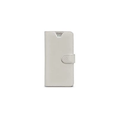 Celly White Wally XL – Custodia universale bianca per smartphone da 4,5 a 5 pollici