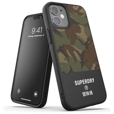 Superdry Canvas Cover mimetica per iPhone 12 Mini
