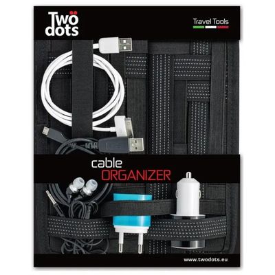 TWODOTS Cable Organizer Large – Organizzatore per Cavi TWODOTS Cable Organizer Large – Organizzatore per Cavi