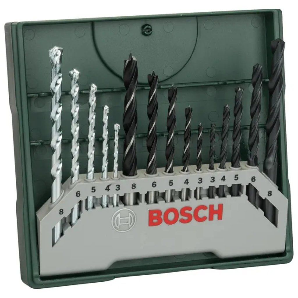 Bosch X-15 Set da 15 Punte per Foratura