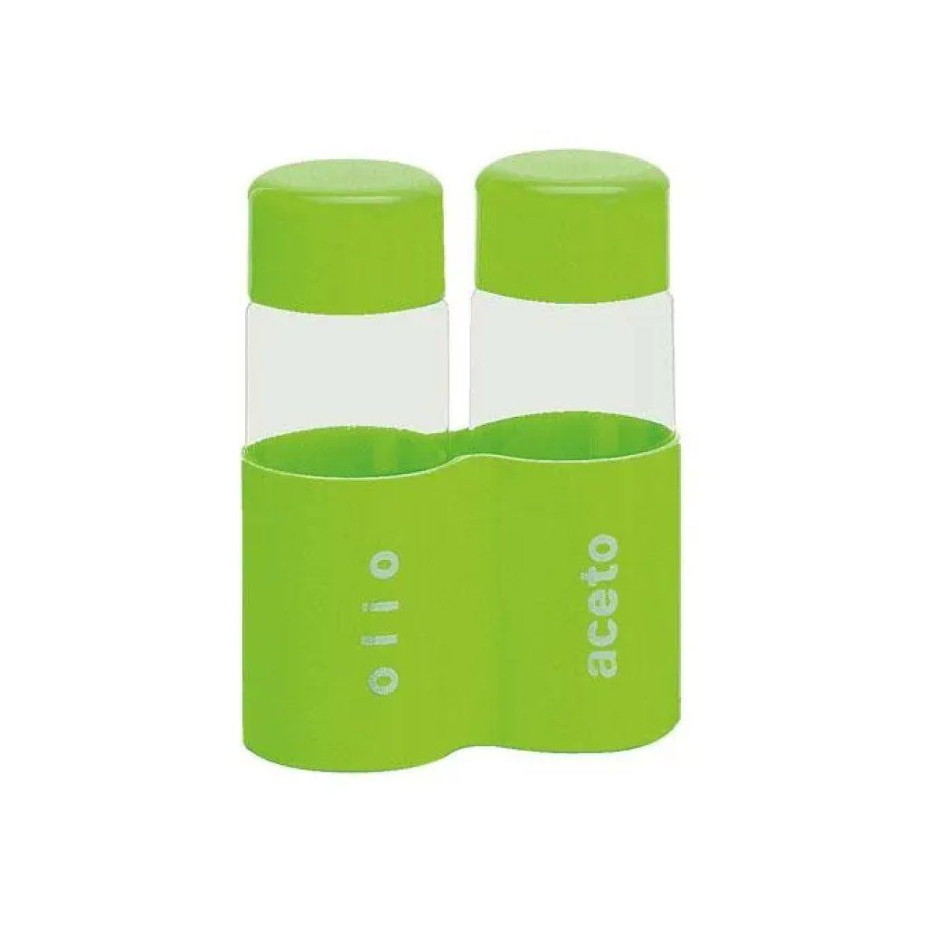 Cosmoplast Set Olio e Aceto da Picnic, Colori Assortiti