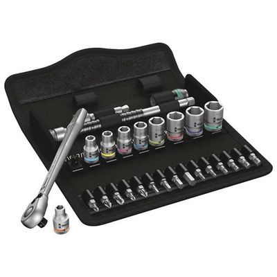 Wera Zyklop Metal Set 05004021001 – Cricchetto 1/4″ con 28 pezzi Wera Zyklop Metal Set 05004021001 – Cricchetto 1/4″ con 28 pezzi