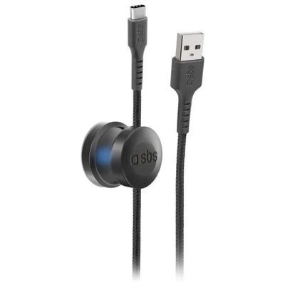 SBS Cavo USB-A a Lightning Magnetico Antigroviglio 1 m