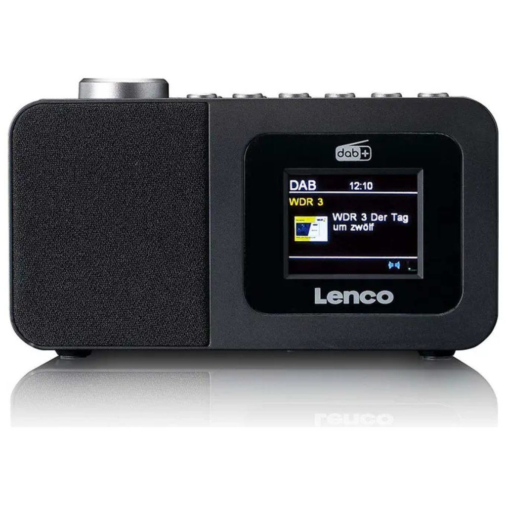Lenco CR-625BK Radio Sveglia DAB+/FM con Display a Colori