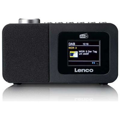 Lenco CR-625BK Radio Sveglia DAB+/FM con Display a Colori