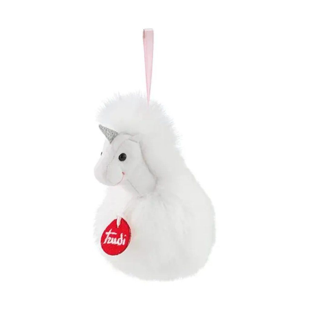 Trudi Pompons Unicorno – Peluche da Appendere Trudi Pompons Unicorno – Peluche da Appendere