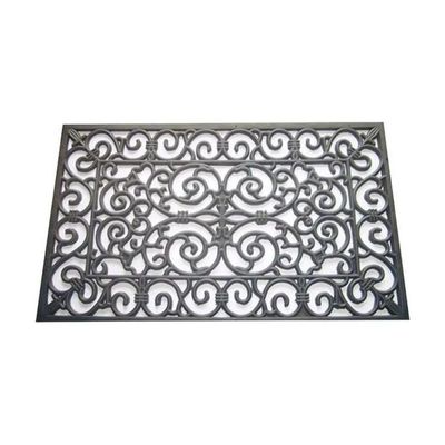 Lady Doc Iron Zerbino in Gomma Nero 45 x 75 cm