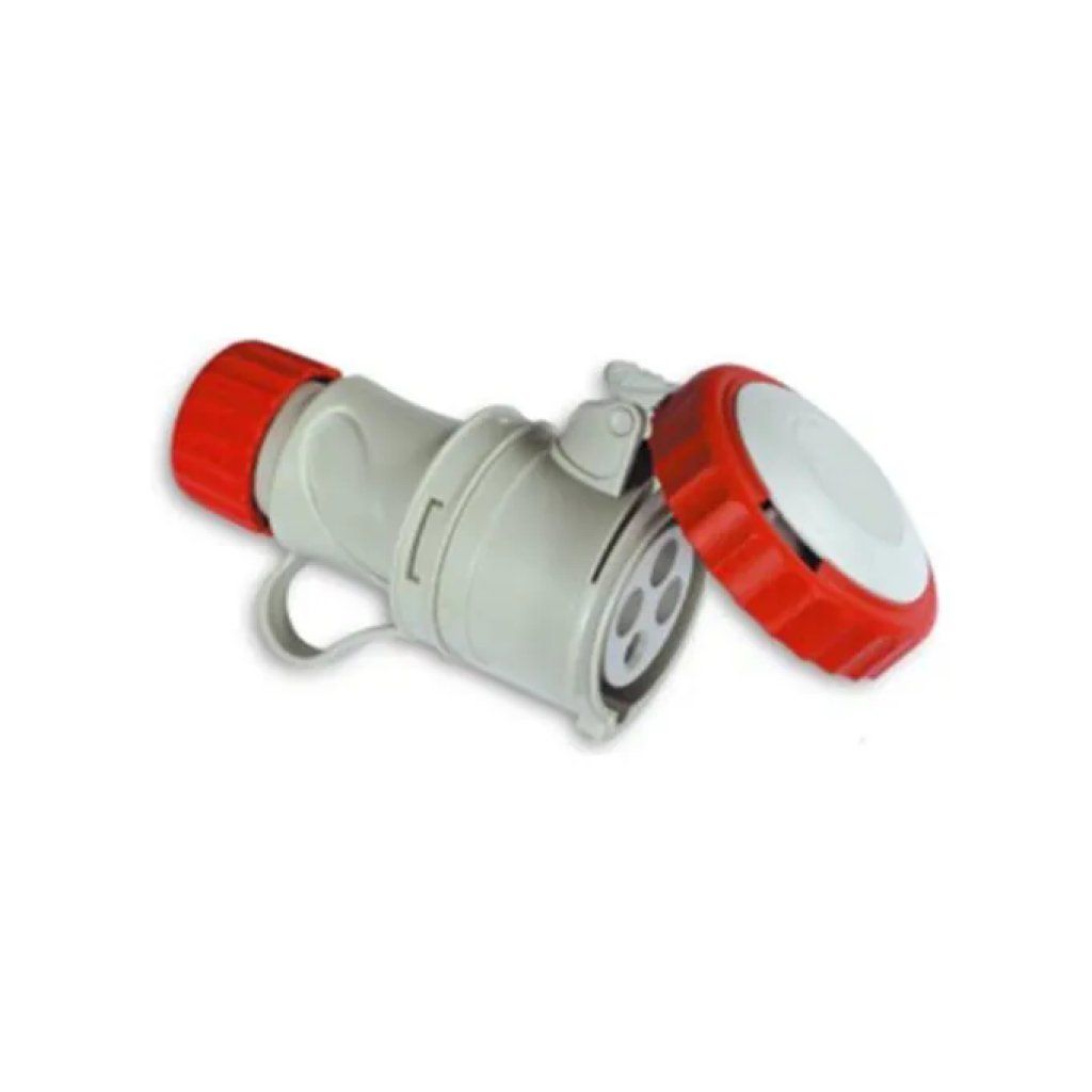 FANTON Presa CEE industriale 3P+T 32A 400V IP67, rossa FANTON Presa CEE industriale 3P+T 32A 400V IP67, rossa