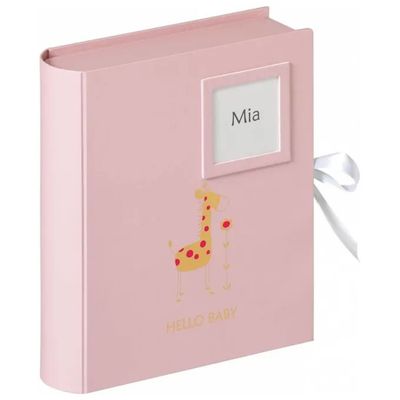 Walther Baby Animal FB148R – Album Fotografico Rosa con Scatola Regalo
