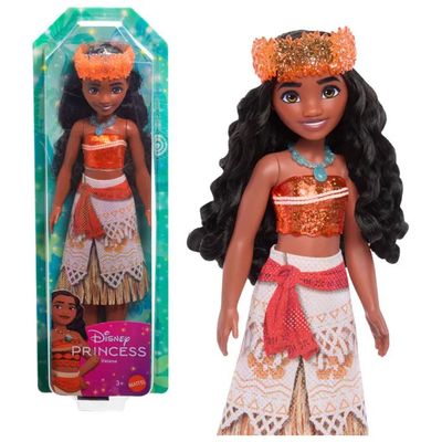 Mattel Disney Princess Vaiana – Bambola snodabile da 28 cm