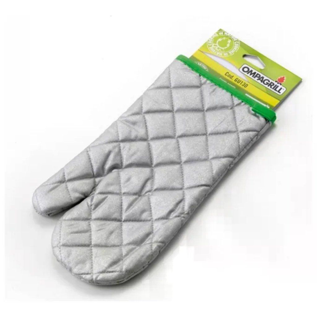 OMPAGRILL Guanto da Barbecue OMPAGRILL Argento 31 cm