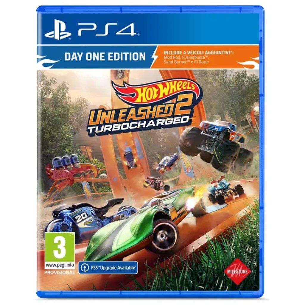 MILESTONE Hot Wheels Unleashed 2: Turbocharged – Day One Edition per PS4