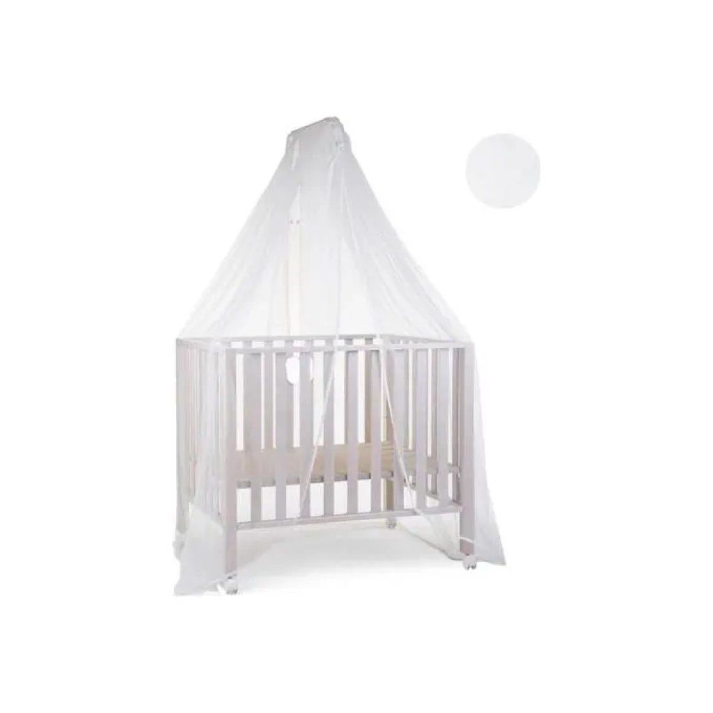 Baby Idea 6020BC Zanzariera Bianca per Lettino con Asta
