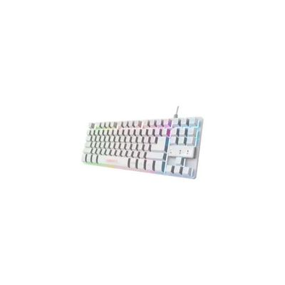Trust GXT 833 Thado Tastiera Gaming TKL Bianca, Layout Italiano