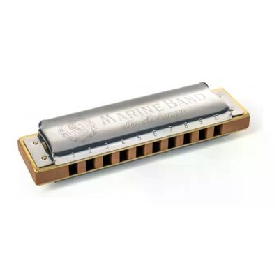 Hohner Marine Band 1896 E Major – Armonica Diatonica in Legno Hohner Marine Band 1896 E Major – Armonica Diatonica in Legno