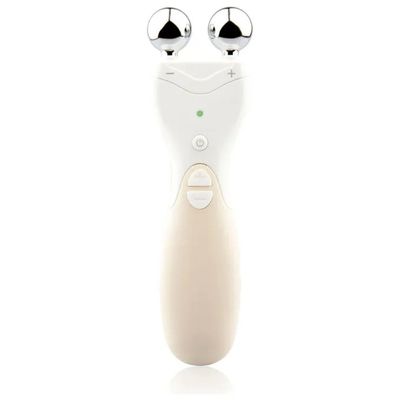 Rio FALI7 Face 60 Seconds Lift – Massaggiatore facciale EMS con infusione galvanica, bianco