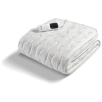 Imetec Adapto Purity Scaldasonno Singolo 150x80 cm 100% Cotone Antibatterico 150 W 6 Temperature Timer Imetec Adapto Purity Scaldasonno Singolo 150x80 cm 100% Cotone Antibatterico 150 W 6 Temperature Timer