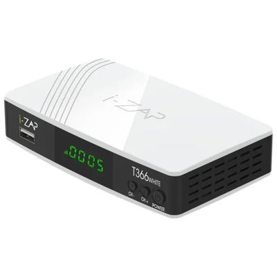 I-ZAP T366WH Decoder Digitale Terrestre DVB-T2 HEVC HD