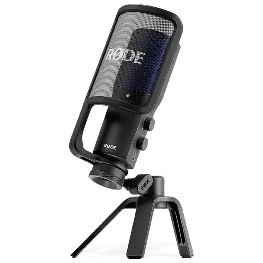RODE RDE NT-USB+ Microfono USB-C per PC, Nero