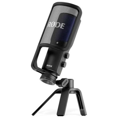 RODE RDE NT-USB+ Microfono USB-C per PC, Nero