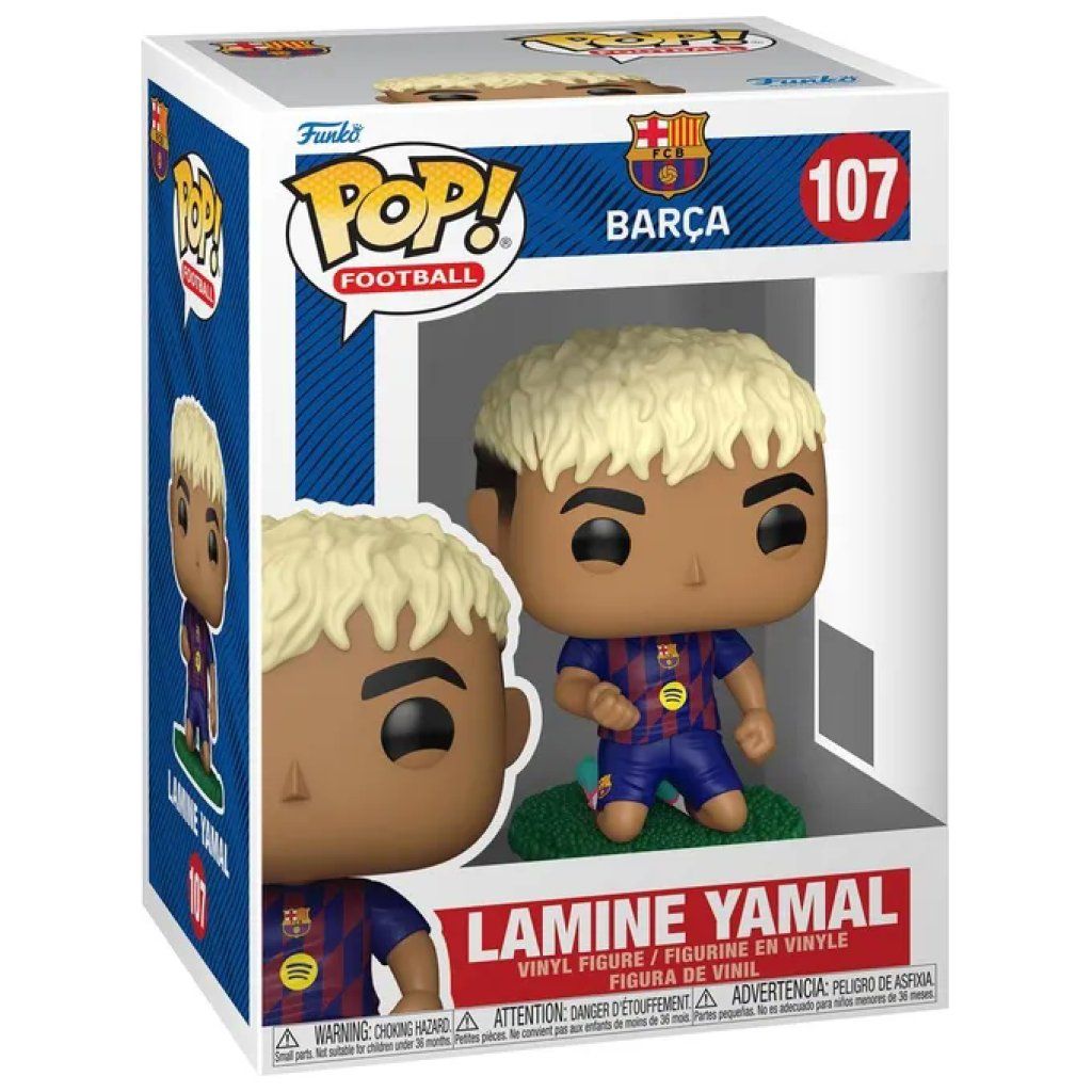 Funko POP! Football Lamine Yamal – FC Barcelona, 9,4 cm Funko POP! Football Lamine Yamal – FC Barcelona, 9,4 cm