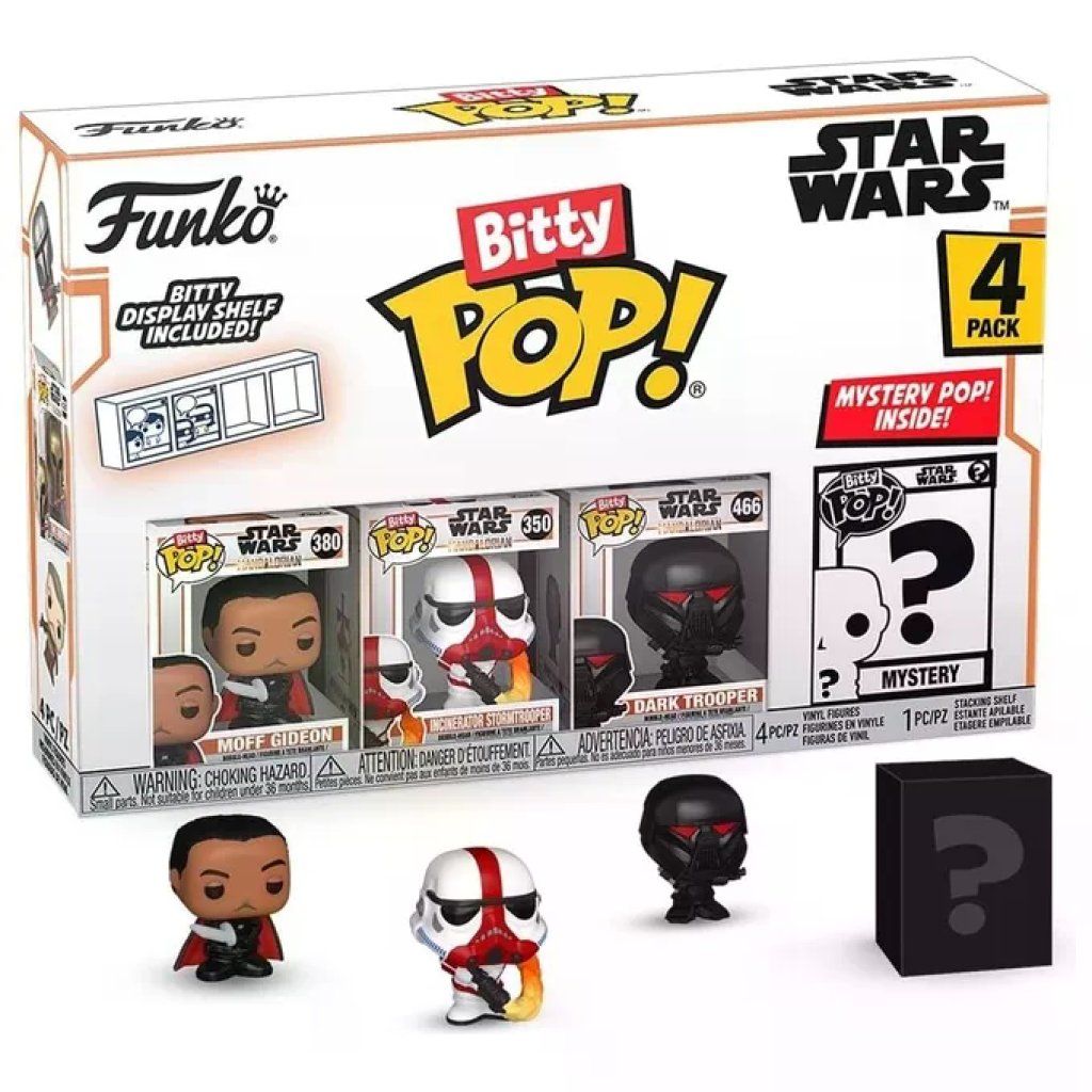 Funko Bitty Pop! Star Wars: The Mandalorian – Moff Gideon, set 4 figure Funko Bitty Pop! Star Wars: The Mandalorian – Moff Gideon, set 4 figure