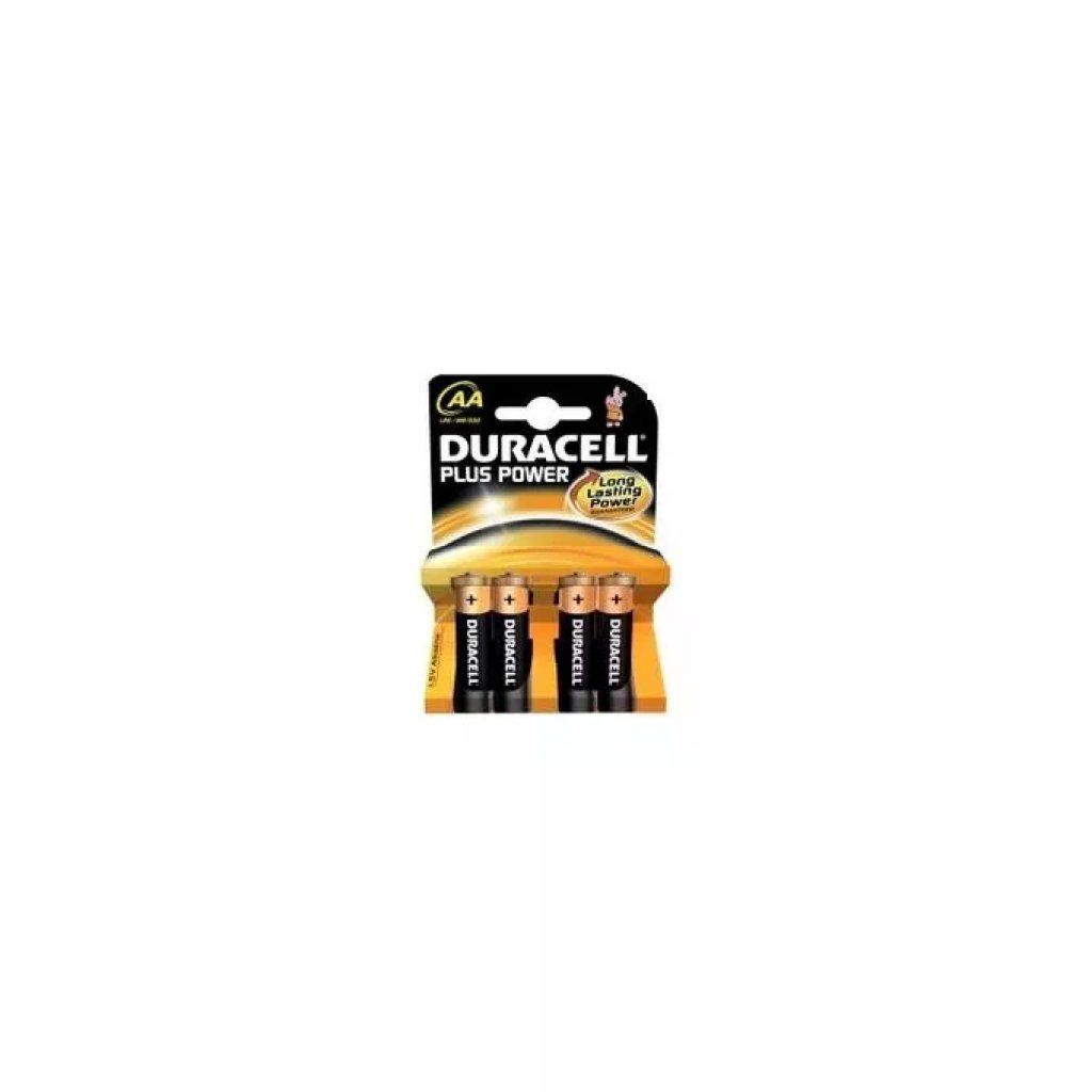 Duracell Plus Power AA – 4 batterie alcaline da 1,5 V Duracell Plus Power AA – 4 batterie alcaline da 1,5 V