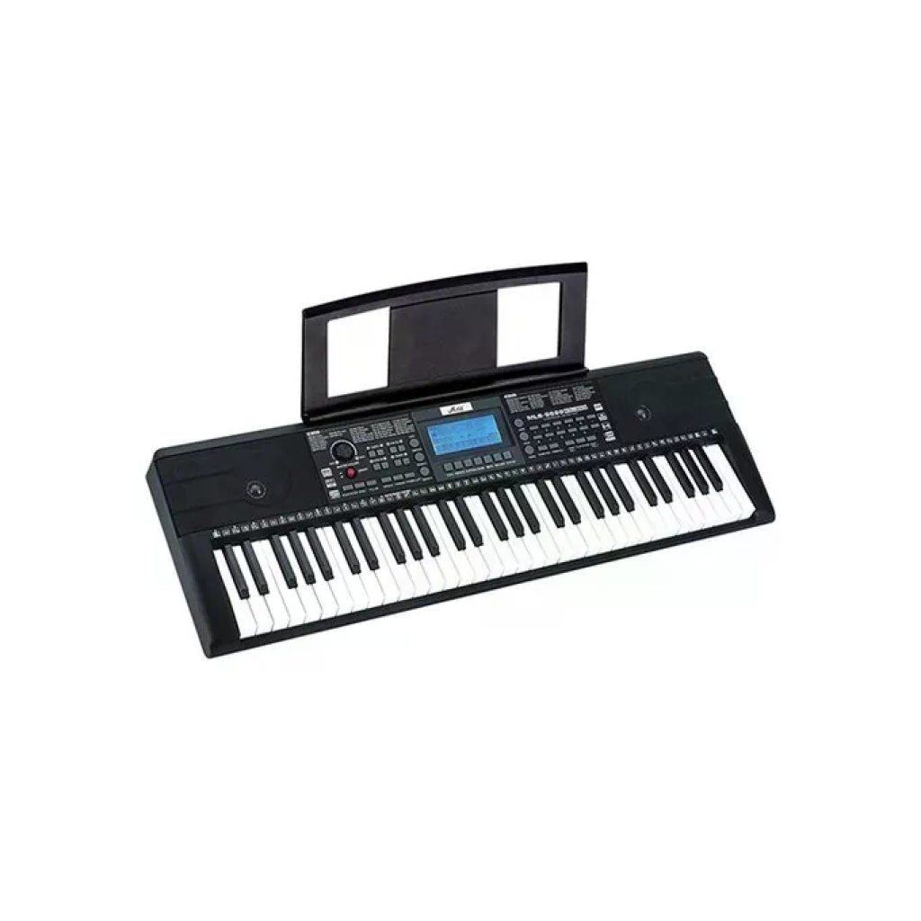 Miles MLS 9699 Tastiera Musicale Elettronica 61 Tasti Nera