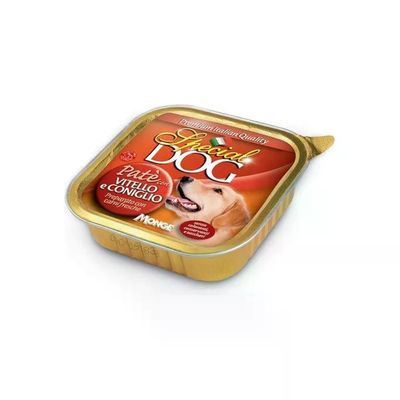 Monge Special Dog Paté con Vitello e Coniglio 300 g Monge Special Dog Paté con Vitello e Coniglio 300 g