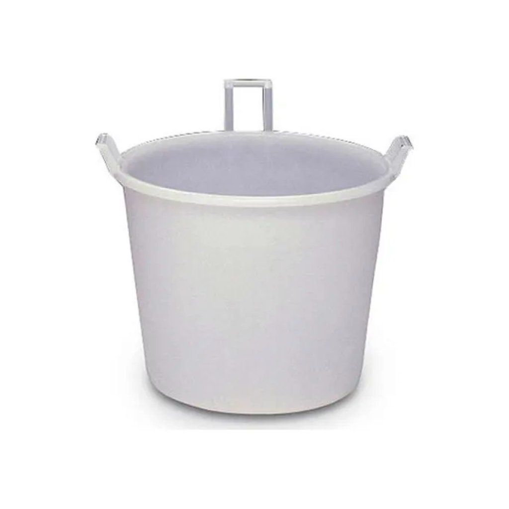 Stefanplast Mastello 125 L con 3 manici, 70 cm, azzurro
