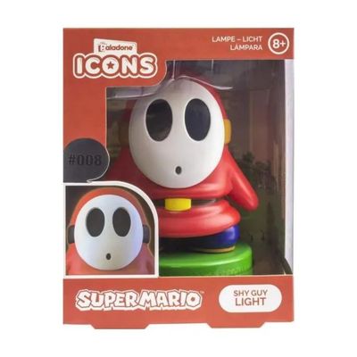 Paladone Super Mario Shy Guy – Lampada LED Icon Light, 10 cm