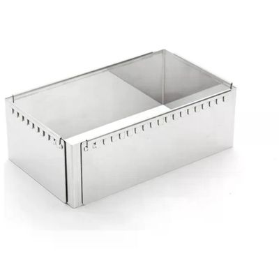 De Buyer 3013.21 – Stampo regolabile in acciaio inox, 21,5–40 cm