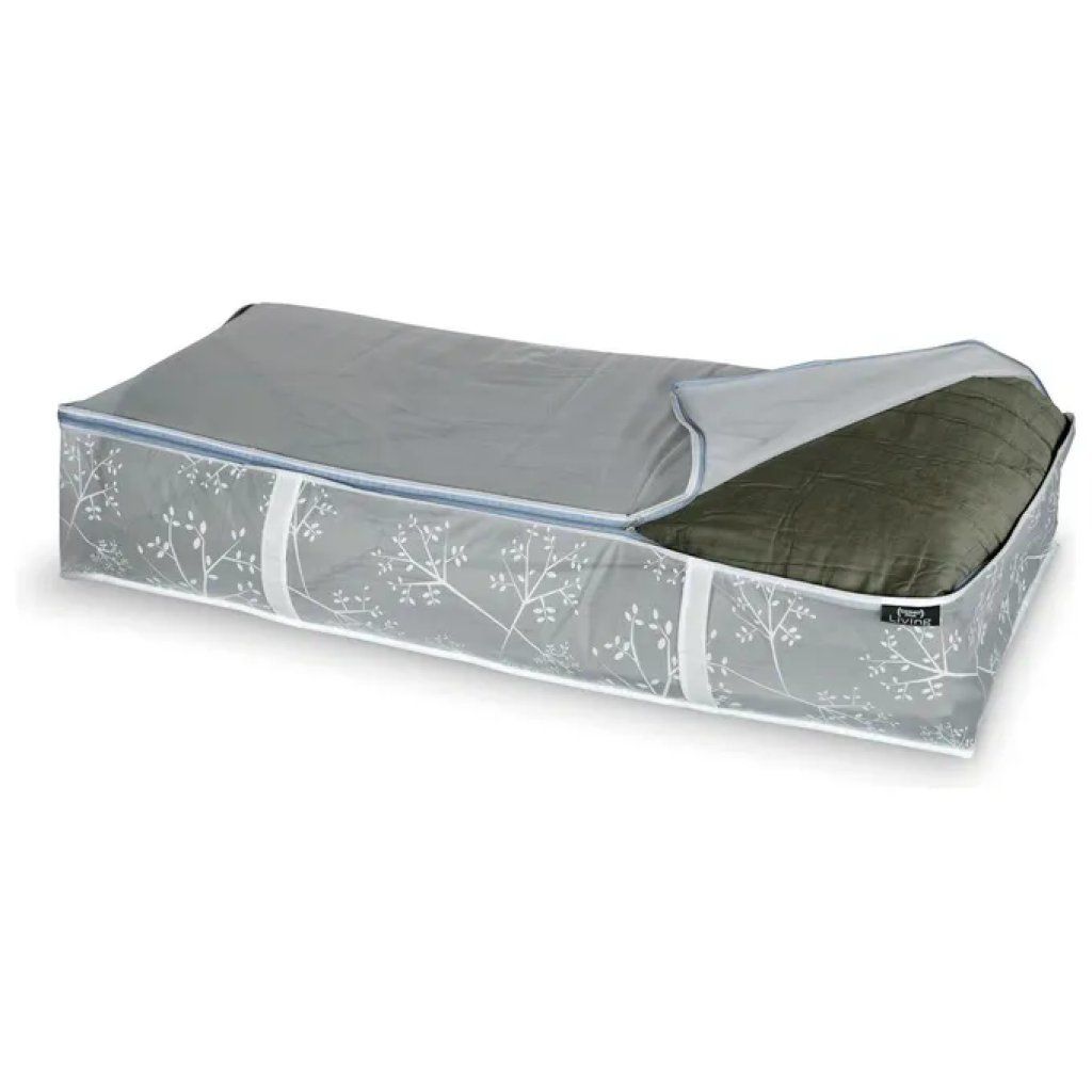 Domopak Living Bon Ton XL – Custodia per Coperte in PEVA, 95 × 45 × 18 cm Domopak Living Bon Ton XL – Custodia per Coperte in PEVA, 95 × 45 × 18 cm